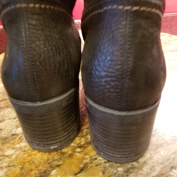 Paul Green Munchen Austria Knee High Black Boots - Picture 4 of 8